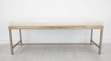 Zeugma BNC40 Champagne & Gold Long Bench