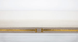 Zeugma BNC40 Champagne & Gold Long Bench