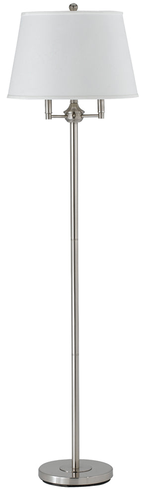 Cal Lighting 150W 6Wy Andros Metal Floor Lamp BO-2077-6WY-BS Argent BO-2077-6WY-BS