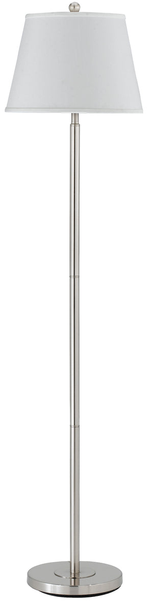 Cal Lighting 150W 3Way Andros Metal Floor Lamp BO-2077FL-BS Argent BO-2077FL-BS