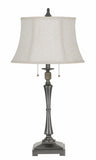 Cal Lighting 60W x 2 Madison Table Lamp BO-2443TB Oil Rubbed Bronze BO-2443TB