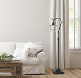 Cal Lighting 60W Silverton Floor Lamp (Edison Bulb Included) BO-2668FL-DB Dark Bronze BO-2668FL-DB