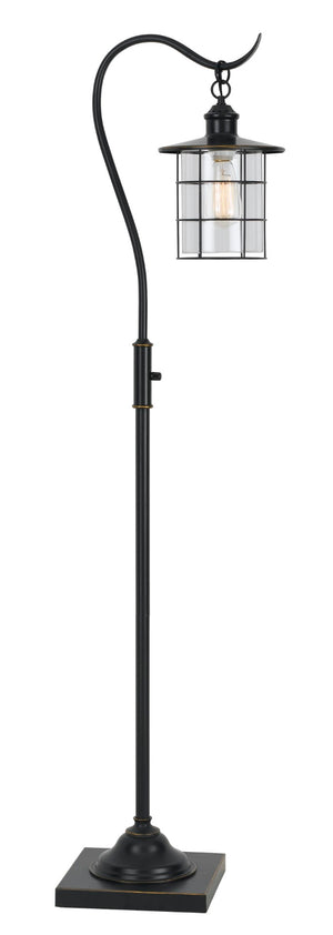 Cal Lighting 60W Silverton Floor Lamp (Edison Bulb Included) BO-2668FL-DB Dark Bronze BO-2668FL-DB