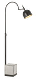 Cal Lighting 60W Beaumont Metal Floor Lamp with Cement Base BO-2770FL Cement BO-2770FL