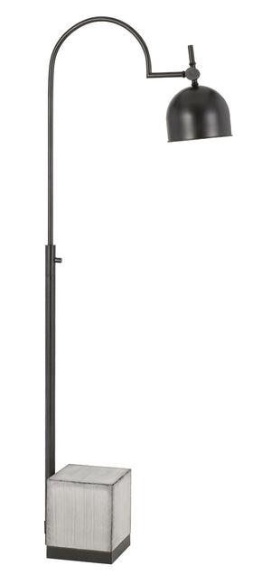 Cal Lighting 60W Beaumont Metal Floor Lamp with Cement Base BO-2770FL Cement BO-2770FL