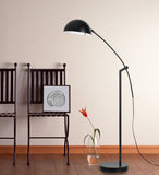 Cal Lighting 60W Pinehurst Metal Arc Floor Lamp with Metal Shade BO-2772FL-DB Dark Bronze BO-2772FL-DB