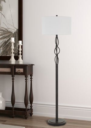 Cal Lighting Antony 150W 3 Way Metal Floor Lamp BO-2857FL Textured Bronze BO-2857FL