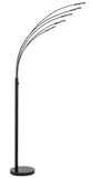 Cal Lighting Cremona Integrated LED Metal Arc Floor Lamp BO-2873FL-5L-DB Dark Bronze BO-2873FL-5L-DB