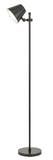 Cal Lighting Vaduz LED 12W Metal Floor Lamp with Adjustable Head, 3000K BO-2922FL-DB Dark Bronze BO-2922FL-DB