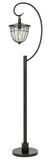 60W Alma Metal/Glass Downbridge Lantern Style Floor Lamp (Edison Bulb Included)