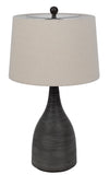 Cal Lighting 150W 3 Way Kaneohe Resin Table Lamp BO-3063TB Beige BO-3063TB