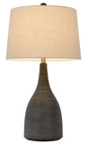 Cal Lighting 150W 3 Way Kaneohe Resin Table Lamp BO-3063TB Beige BO-3063TB