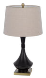 Cal Lighting 100W Hilo Metal Table Lamp. Priced And Sold As Pairs BO-3072TB-2 Tan BO-3072TB-2