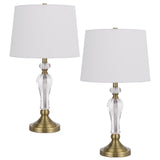 100W Eastham Crystal Table Lamp - Sold And Priced As A Pair