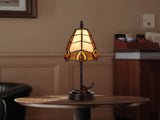 Cal Lighting 40W Metal/Resin Tiffany Accent Lamp with Inline Switch BO-3119AC Tiffany Multi BO-3119AC