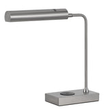 Delray 12W Intergrated LED Metal Desk Lamp with Wireless Charging Port