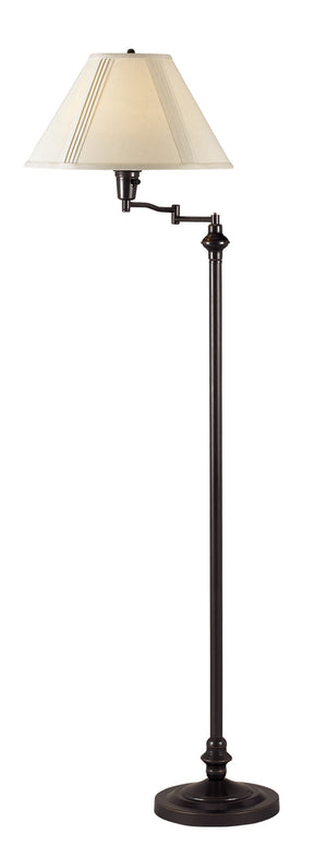 Cal Lighting 150W 3 Way Swing Arm Floor Lamp BO-314-DB Dark Bronze BO-314-DB