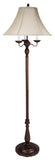 Cal Lighting 6 Way Floor Lamp BO-581-6WY Antique Rust BO-581-6WY