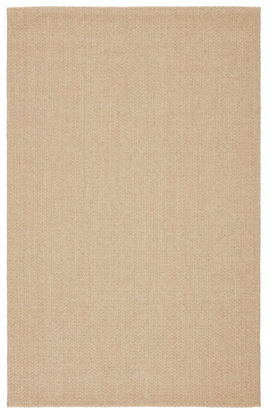 Jaipur Living Emere Natural Solid Beige Area Rug (10'X14')
