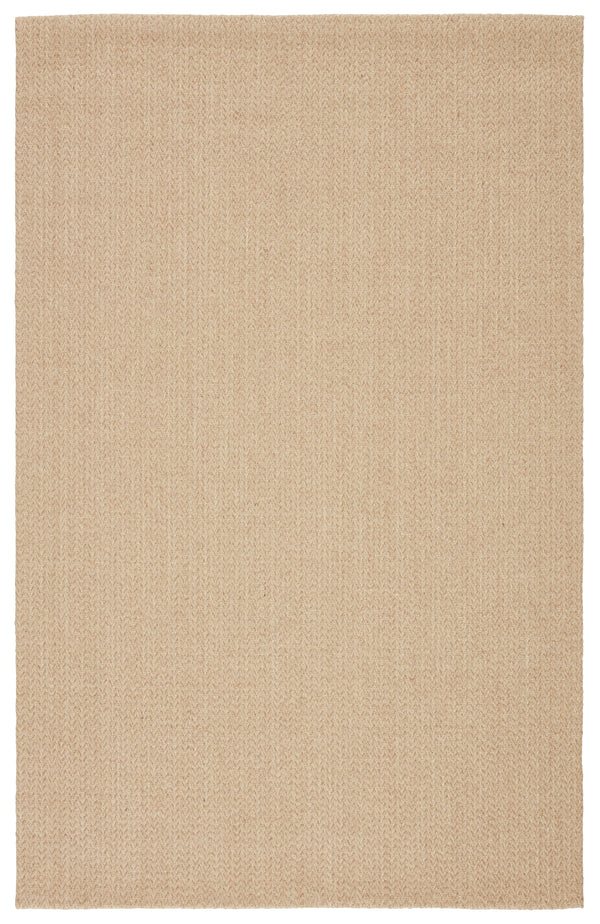 Jaipur Living Emere Natural Solid Beige Area Rug (10'X14')