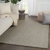 Jaipur Living Tane Natural Solid Gray Area Rug (10'X14')