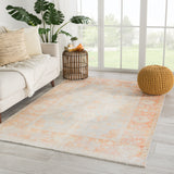 Jaipur Living Patrin Oriental Orange/ Light Gray Area Rug (10'X14')