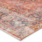 Jaipur Living Avonlea Oriental Blue/ Orange Area Rug (10'X14')