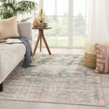 Jaipur Living Bardia Oriental Dark Teal/ Rust Area Rug (10'X14')