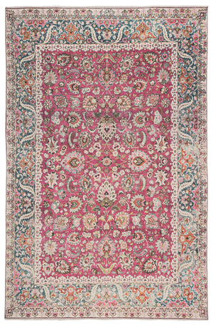 Jaipur Living Parlour Oriental Multicolor/ Pink Area Rug (10'X14')