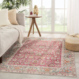 Jaipur Living Parlour Oriental Multicolor/ Pink Area Rug (10'X14')