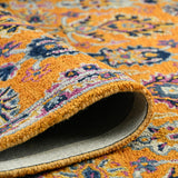 AMER Rugs Boho BOH-1 Hand-Tufted Floral Bohemian Area Rug Orange 7'6" x 9'6"