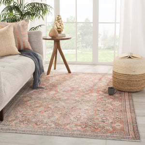 Jaipur Living Thistle Oriental Orange/ Cream Area Rug (10'X14')
