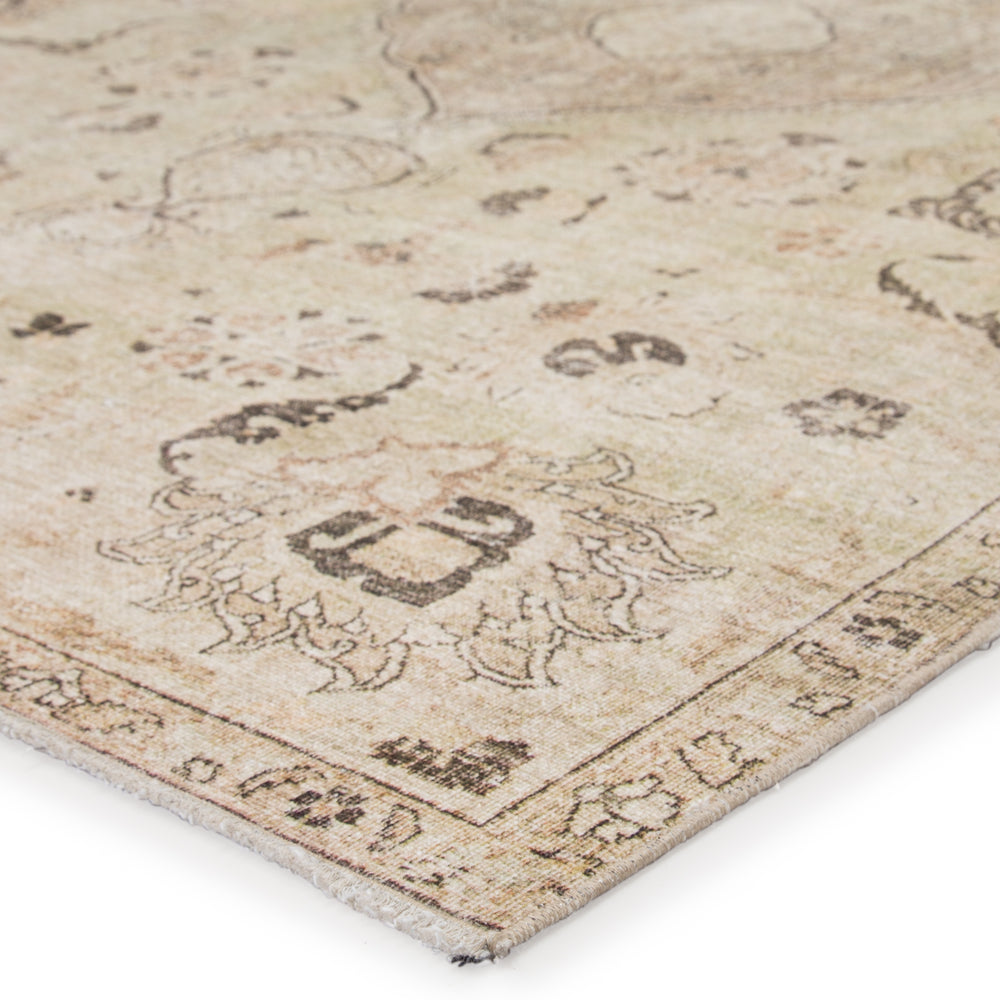 Jaipur Living Boheme Collection BOH12 Victoire 78% Cotton 16% Polyester 6% Polyester Chenille Machine Made Bohemian Medallion Rug RUG145861