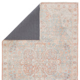 Jaipur Living Fay Medallion Orange/ Light Blue Area Rug (10'X14')