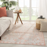 Jaipur Living Boheme Collection BOH15 Fay 78% Cotton 16% Polyester 6% Polyester Chenille Machine Made Bohemian Medallion Rug RUG145879