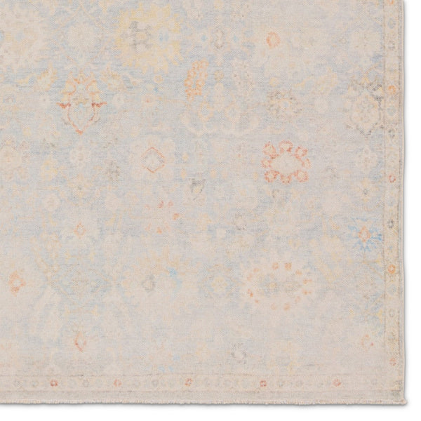 Jaipur Living Boheme Doire BOH28 Powerloomed Machine Made Indoor Updated Traditional Rug Light Blue 8'10" x 11'9"