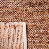 Bohemian 901 Handwoven 85% Jute, 15% Wool Rug Natural / Rust 85% Jute, 15% Wool BOH901P-5