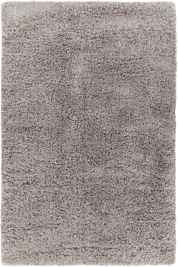 Chandra Rugs Bolero 100% Polyester Hand-Woven Contemporary Shag Rug Beige 9' x 13'