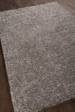 Chandra Rugs Bolero 100% Polyester Hand-Woven Contemporary Shag Rug Beige 9' x 13'