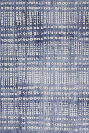 Momeni Novogratz Bolt BOL-2 Machine Made Contemporary Geometric Indoor Area Rug Blue 9' x 12' BOLT0BOL-2BLU90C0