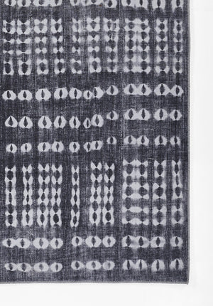 Momeni Novogratz Bolt BOL-2 Machine Made Contemporary Geometric Indoor Area Rug Charcoal 9' x 12' BOLT0BOL-2CHR90C0