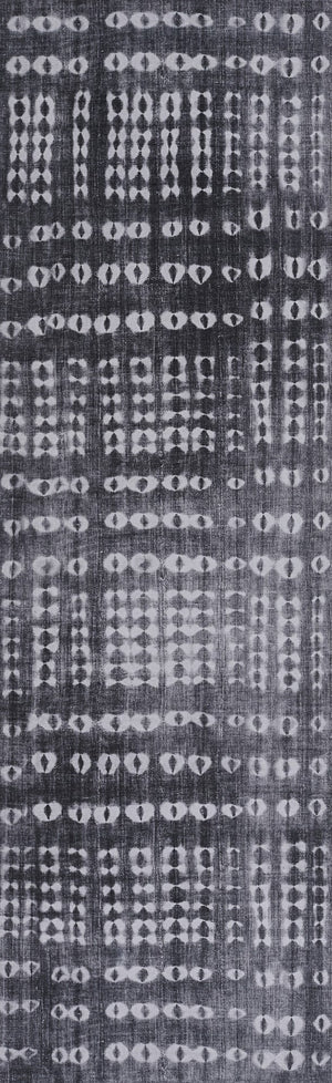 Momeni Novogratz Bolt BOL-2 Machine Made Contemporary Geometric Indoor Area Rug Charcoal 9' x 12' BOLT0BOL-2CHR90C0