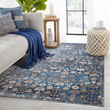 Jaipur Living Borealis Collection BOR10 Izar 100% Polypropylene Machine Made Updated Traditional Trellis Rug RUG149930