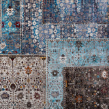 Jaipur Living Borealis Collection BOR14 Zaniah 100% Polypropylene Machine Made Updated Traditional Trellis Rug RUG149946