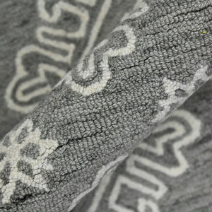 AMER Rugs Boston BOS-33 Hand-Tufted Geometric Transitional Area Rug Light Gray 7'6" x 9'6"