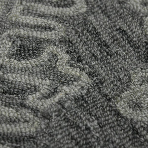 AMER Rugs Boston BOS-36 Hand-Tufted Geometric Transitional Area Rug Graphite 7'6" x 9'6"