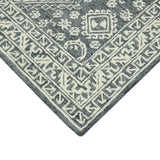 AMER Rugs Boston BOS-61 Hand-Tufted Geometric Transitional Area Rug Gray 7'6" x 9'6"