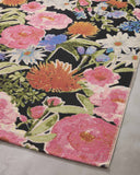 Loloi Loloi II Botanical BOT-01 Indoor/Outdoor Power Loomed Polypropylene | Polyester Rug BOTABOT-01BLMLA6D9