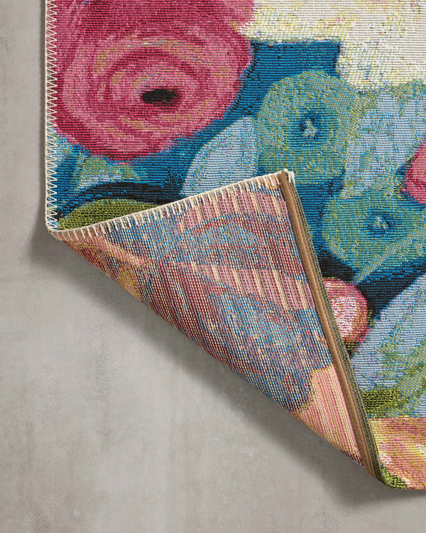 Loloi Loloi II Botanical BOT-02 Indoor/Outdoor Power Loomed Polypropylene | Polyester Rug BOTABOT-02NVMLA6D9