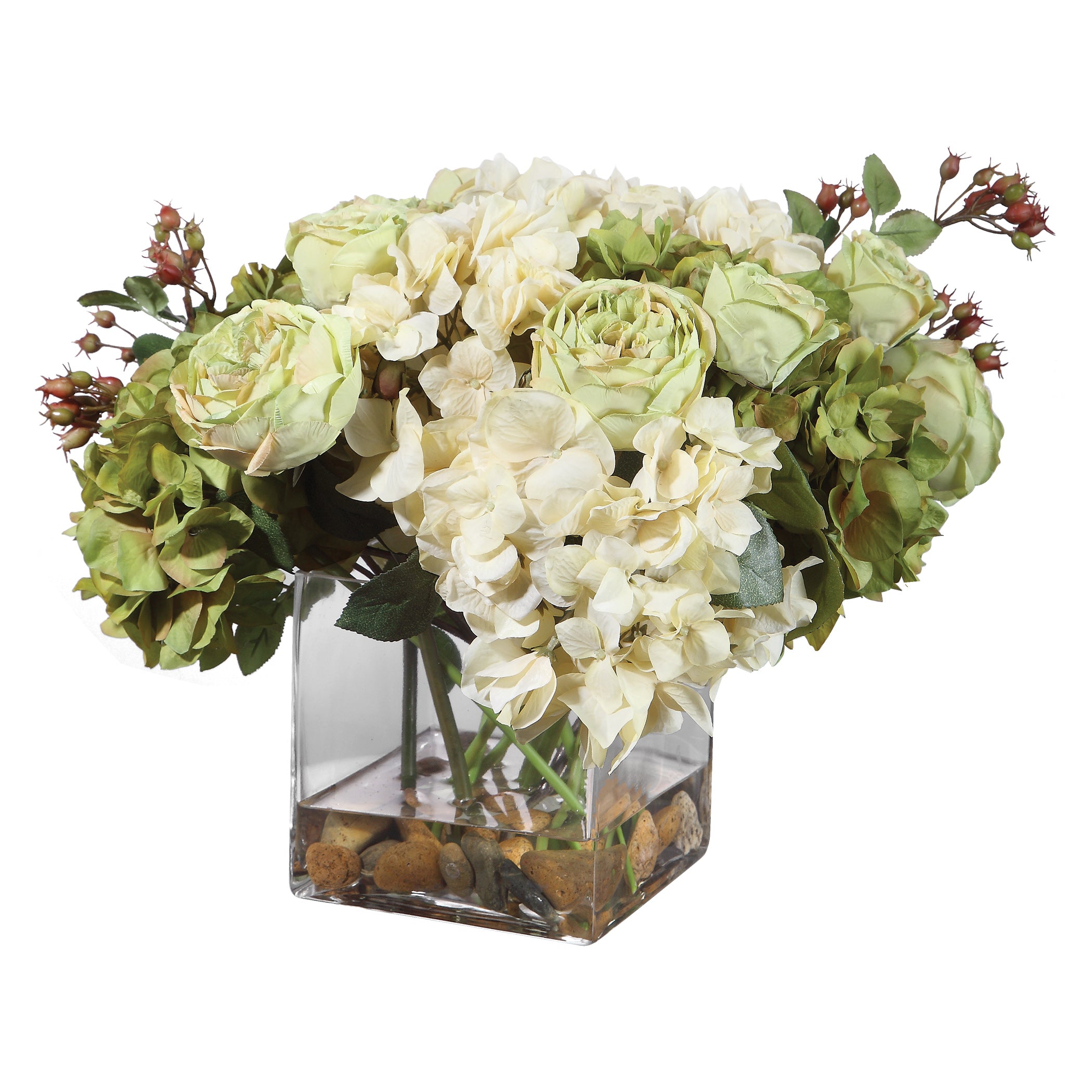 Uttermost Cecily Hydrangea Bouquet - Thumbnail 2